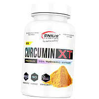 Куркумин и Экстракт черного перца, Curcumin-XT, Genius Nutrition
