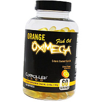 Апельсиновый Рыбий Жир, Orange OxiMega Fish Oil, Controlled Labs