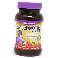 Комплекс для нормализации кровяного давления, Blood Pressure Support, Bluebonnet Nutrition