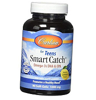 Омега для подростков, Smart Catch, Carlson Labs