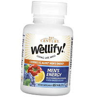 Мужские Витамины для энергии, Wellify! Men's Energy Multivitamin Multimineral, 21st Century
