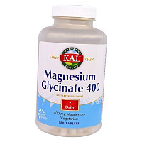 Магний Глицинат, Magnesium Glycinate 400, KAL