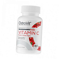 Витамин С с Шиповником, Vitamin C from Rose Hips, Ostrovit