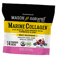 Морской коллаген для кожи, волос и ногтей, Marine Collagen, Mason Natural