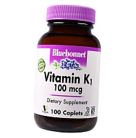 Витамин К1, Vitamin K1, Bluebonnet Nutrition