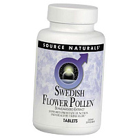Поддержка функции простаты, Swedish Flower Pollen, Source Naturals