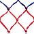 Сетка баскетбольная C-4562 ( Бело-красно-синий) Offer-3
