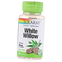 Экстракт коры белой ивы, White Willow Bark, Solaray