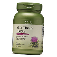 Экстракт расторопши, Herbal Plus Milk Thistle 1300, GNC