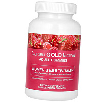 Жевательные Мультивитамины для женщин, Women's Multi Vitamin Gummies, California Gold Nutrition