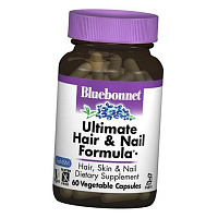 Витамины для волос и ногтей, Ultimate Hair & Nail Formula, Bluebonnet Nutrition