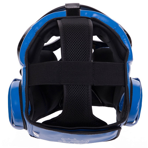 Шлем для единоборств со съемным защитным забралом BO-0270 (M Синий )
