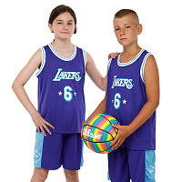 Форма баскетбольная детская NBA Lakers 6 BA-9970 купить