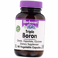 Тройной Бор, Triple Boron, Bluebonnet Nutrition