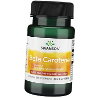 Витамин А, Beta-Carotene 10000, Swanson
