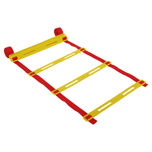 Координационная лестница дорожка для тренировки скорости SA610 (  Оранжево-желтый)