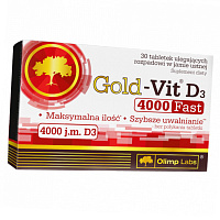 Витамин Д3, Gold-Vit D3 4000, Olimp Nutrition