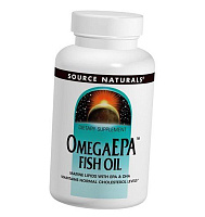 Рыбий жир Омега-3, Omega EPA Fish Oil, Source Naturals