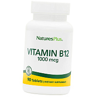 Витамин В12, Метилкобаламин, Vitamin B12 1000, Nature's Plus