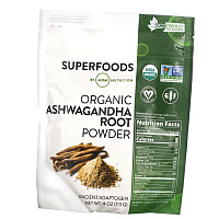 Органический порошок корня ашваганды, Organic Ashwagandha Root Powder, MRM