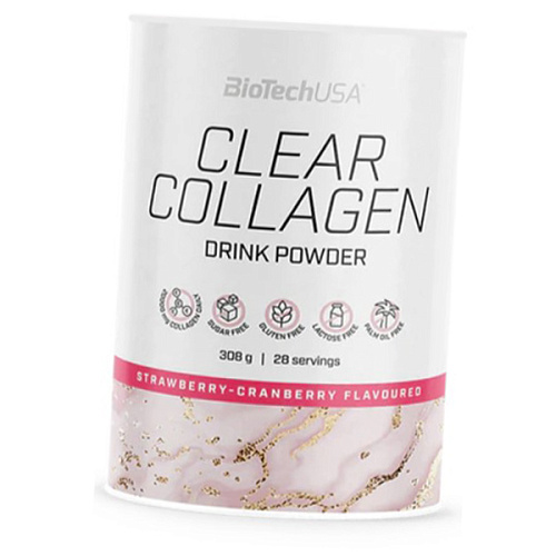 Купить Гидролизованный коллаген, Clear Collagen Drink Powder, BioTech (USA)